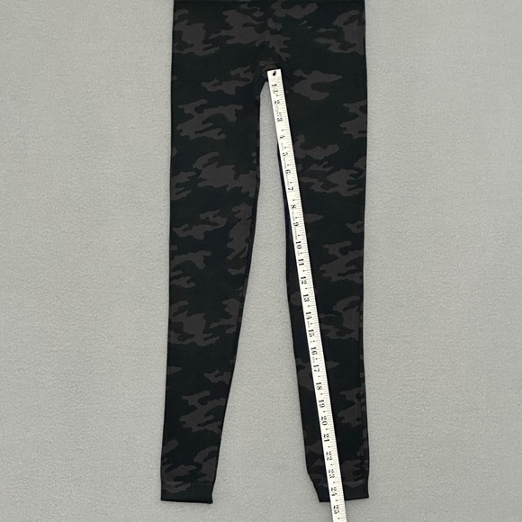 SPANX Womens Tights S Camo Camouflage Tummy Control Workout Leggings Slim Yoga‎ - Picture 6 of 10